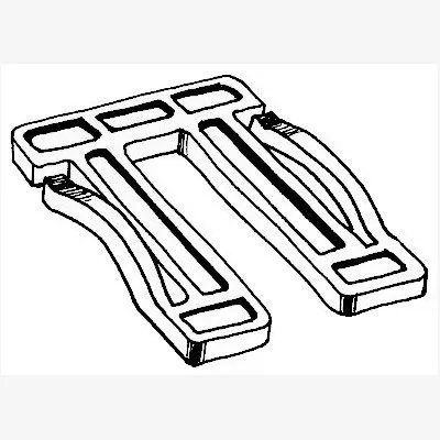 Pack de 1000 cales universelles 20x50mm - Réf. SCJP751