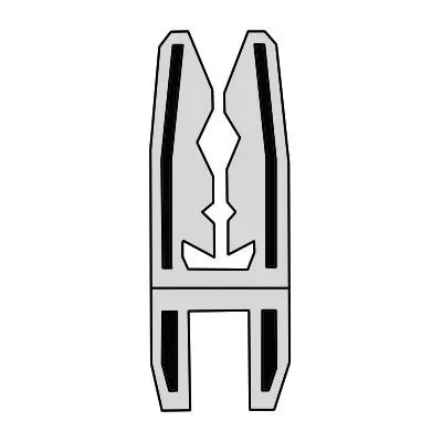 Pack de 1000 cales fourchette 30x80mm - Réf. SCJP702