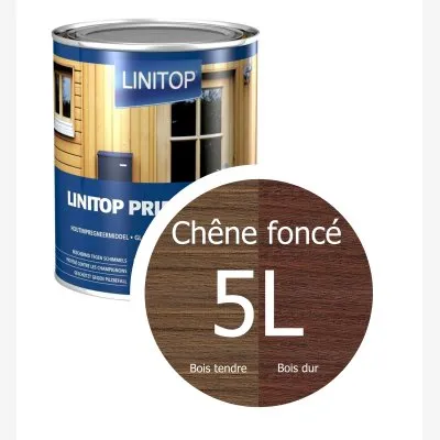 LINITOP PRIM & FINISH : Lasure d'imprégnation transparente. - Réf. L359