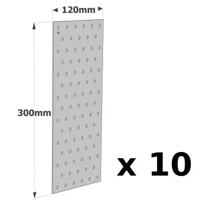 Plaques Perforées - Réf. NP20/120/300_10
