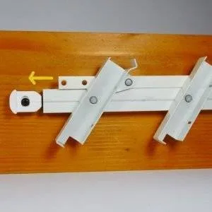 Schéma du montage de la butée