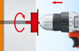 Réaliser le trou borgne