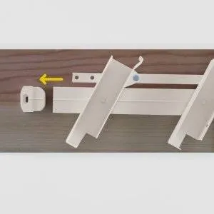 Schéma du montage de la butée