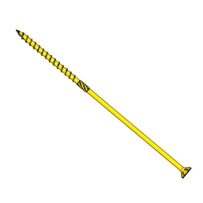 Vis à bois structurelle - tête fraisée - filetage partiel - SWC6.0X200 - Réf. 75346