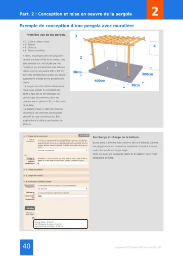 Processus de conception d’une pergola