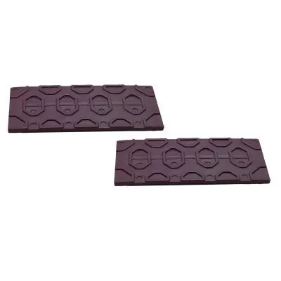 Cale plate 44 x 100 x 3 mm, cdt. 500 cales - Réf. KP3DE44