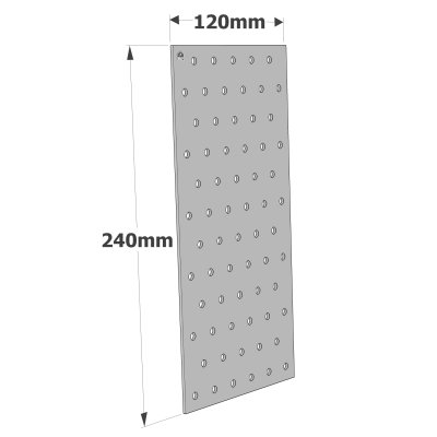 Plaques Perforées - Réf. NP20/120/240