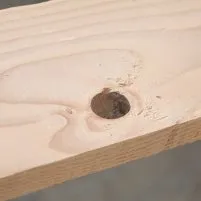 Etape 1 : Nettoyez le trou