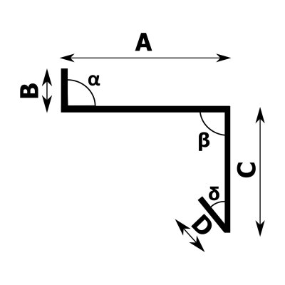 HECO-UNIX-plus, tête fraisée à poches de fraisage, T-Drive, filet total, zingué blanc, A2K, revêtement lubrifié - Réf. 46203