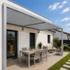 Lame XL aluminium 29mm, longueur 2m, RAL9006 structuré GRIS ALUMINIUM