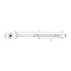 Vis bois tête fraisée Inox A4 - TTSFS5.0X60 - CDT 100 vis - Réf. 74446