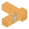 Grands sabots à ailes extérieures, gamme GLE ECONOMIQUE (développé 380mm, épaisseur 2.5mm, profondeur 90mm) - Réf. GLE500/80/2,5