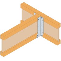 Fixation par les brides latérales sur un support poutre en I