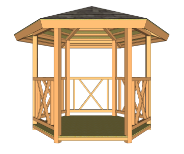 Vous téléchargerez les plans de ce magnifique KIOSQUE